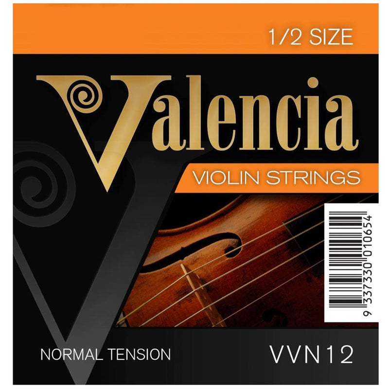 Valencia VVN12 Violin String Set - 1/2 Size