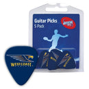 AFL Team Guitar Plectrums - Select Your Team - 5 pack
