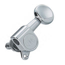 Wilkinson Electric Guitar Tuning Machines in Chrome Finish (6-inline)