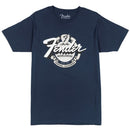 Fender World Wide Tee, Vintage Navy - Extra Large XL