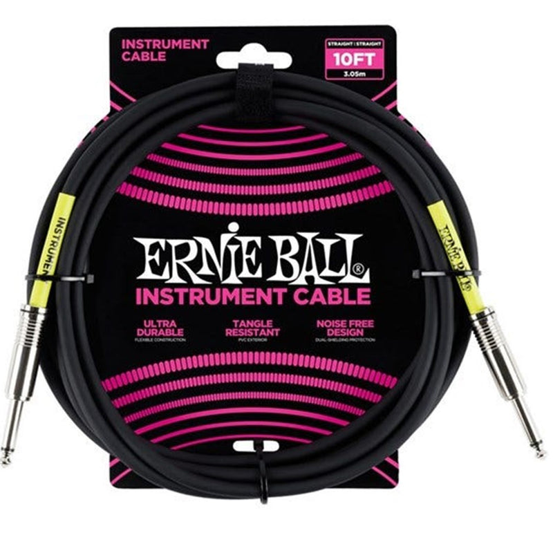 Ernie Ball E6048 10" Instrument Lead Straight/Straight