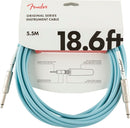 Fender Original Series Instrument Cable 18.6' Daphne Blue