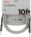 Fender Professional Series Tweed Cable 10' - White Tweed