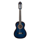 Valencia VC101BUS Classical Guitar 1/4 Size - Blue Burst