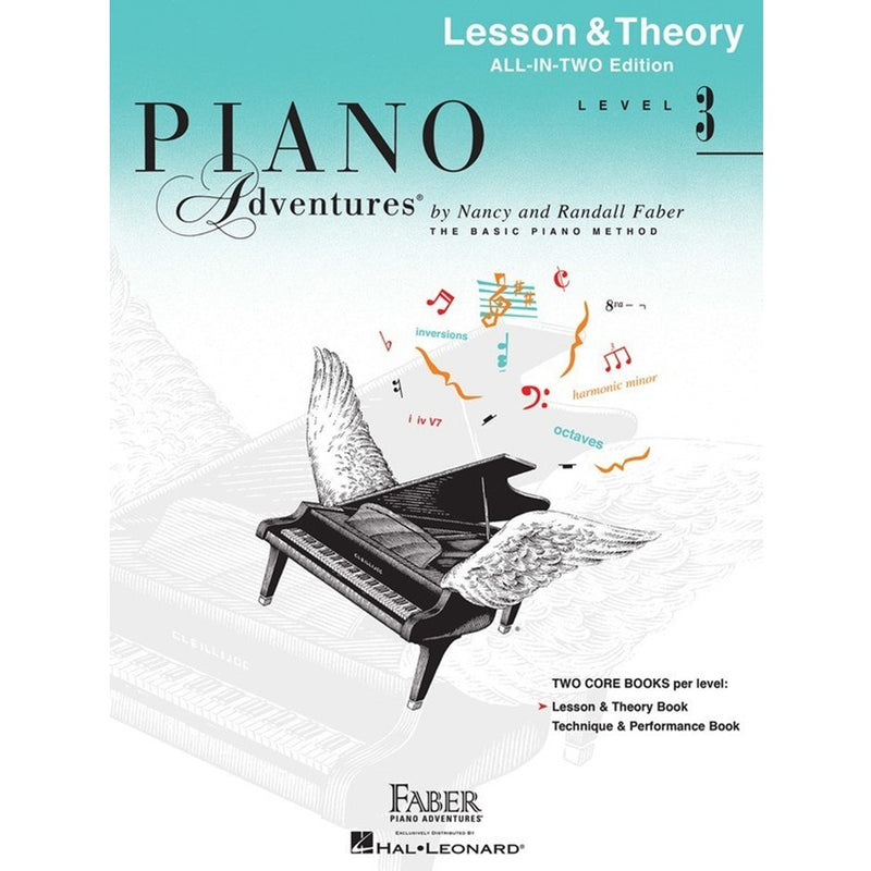 Piano Adventures All-In-Two Level 3 - Lesson and Theory Book
