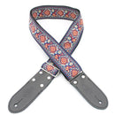 DSL JAC20-TUK-RED Jacquard Weaving Guitar Strap