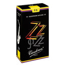 Vandoren ZZ JaZZ Alto Sax Reeds, Box of 10 - Strength 2.5