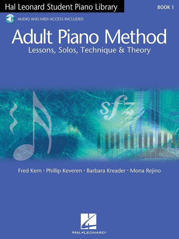 Adult Piano Method Book 1 - Book with Online Audio