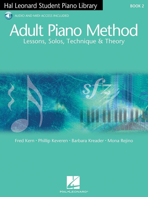 Adult Piano Method Book 2 - Book with Online Audio