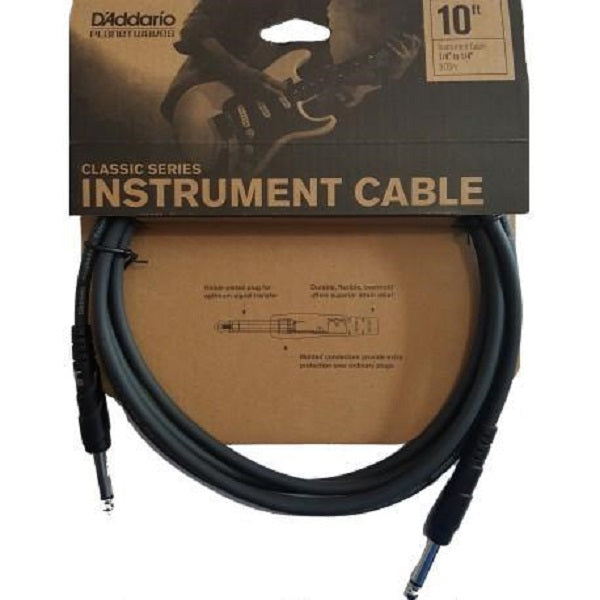 D'Addario 10 foot Classic Series Instrument Cable