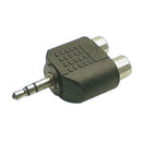 2 x RCA Female - 1 x RCA Male Adaptor
