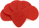 Dunlop Jazz I "Red Nylon" Picks - 6 Pack