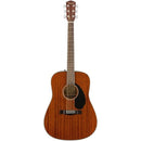 Fender CD-60S Dreadnought Acoustic Guitar - All Mahogany