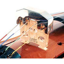 Nickel Plated Brass Violin Practice Mute w/ 4 Legs