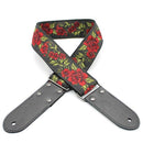 DSL JAC20-FG-RED Jacquard Weaving Guitar Strap