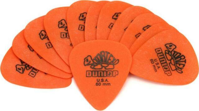 Dunlop Tortex Standard "Orange" .60mm Guitar Pick 12-Pack