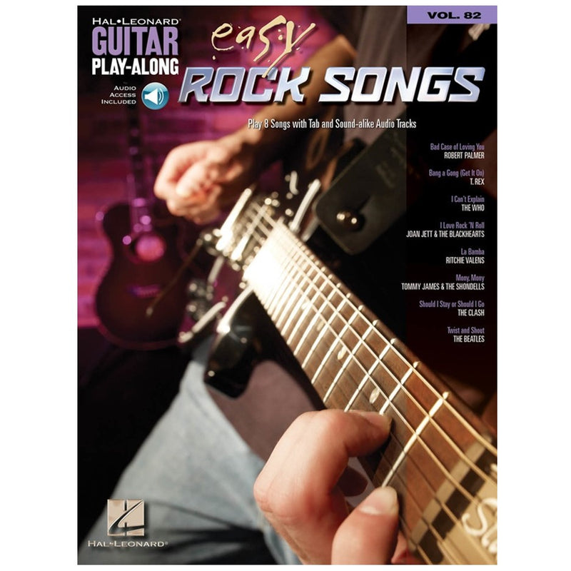 Easy Rock Songs Vol 82 - Guitar Play Along w/CD