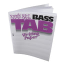 Ernie Ball Bass Tab Writing Paper