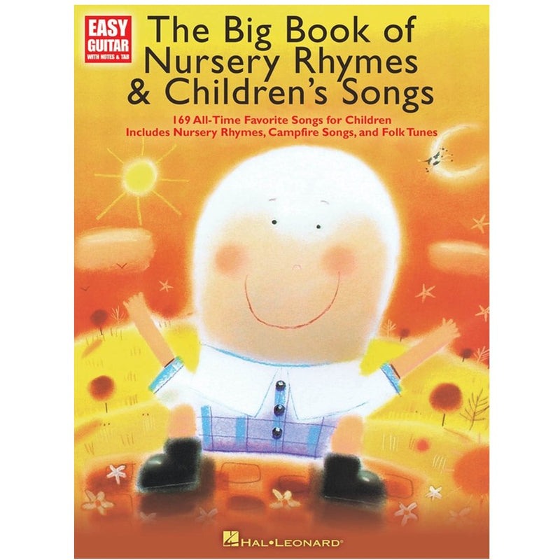 The Big Book of Nursery Rhymes & Children's Songs - Easy Guitar with Notes & Tab