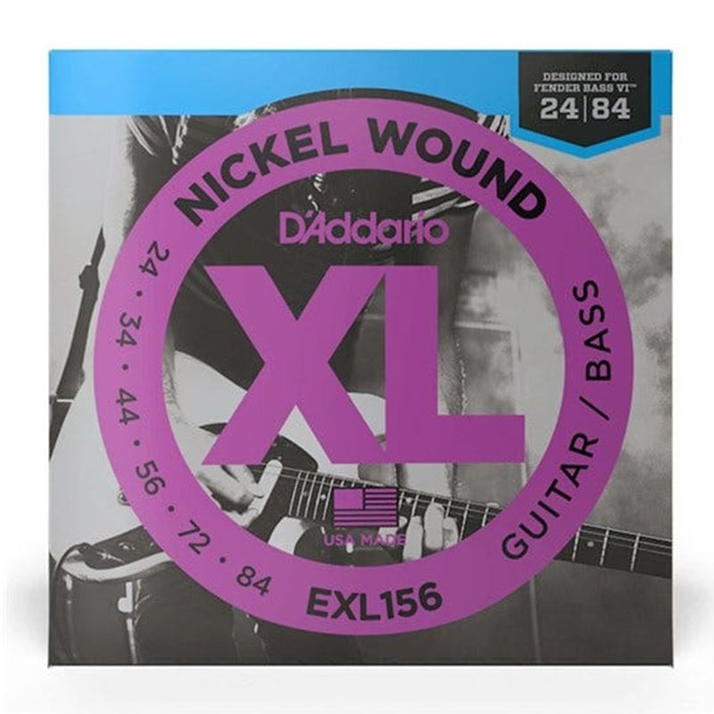 D'Addario EXL156 Fender Bass VI Strings