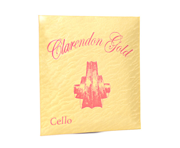 Clarendon Gold Cello Strings - 4/4 Set