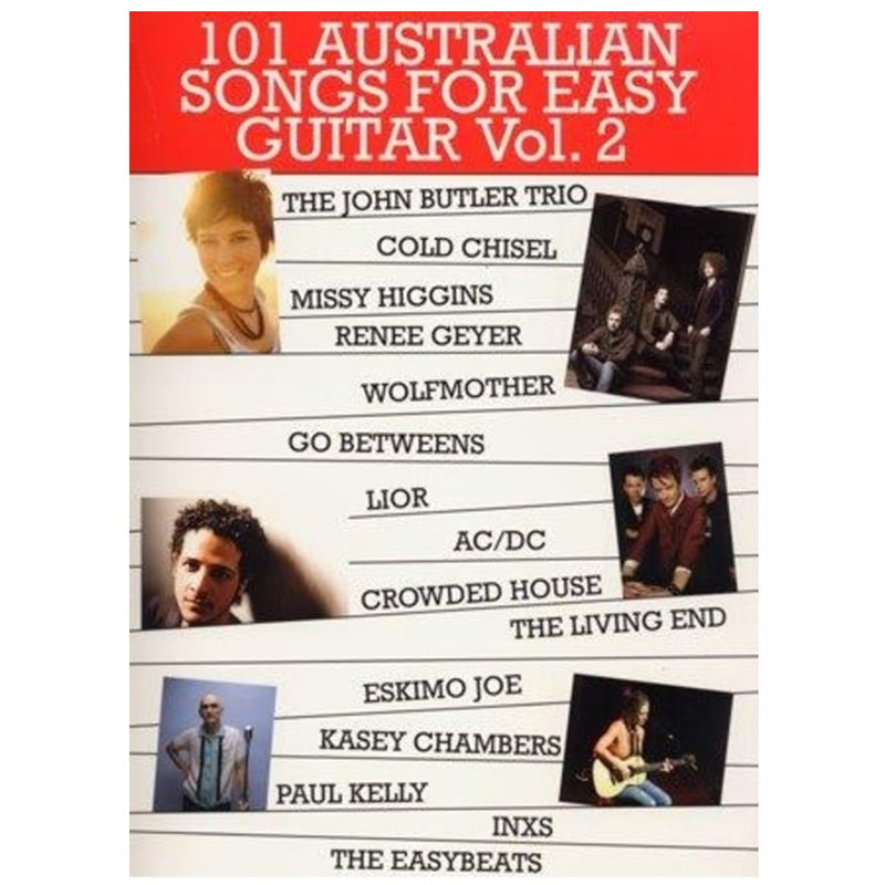 101 Australian Songs for Easy Guitar Vol. 2