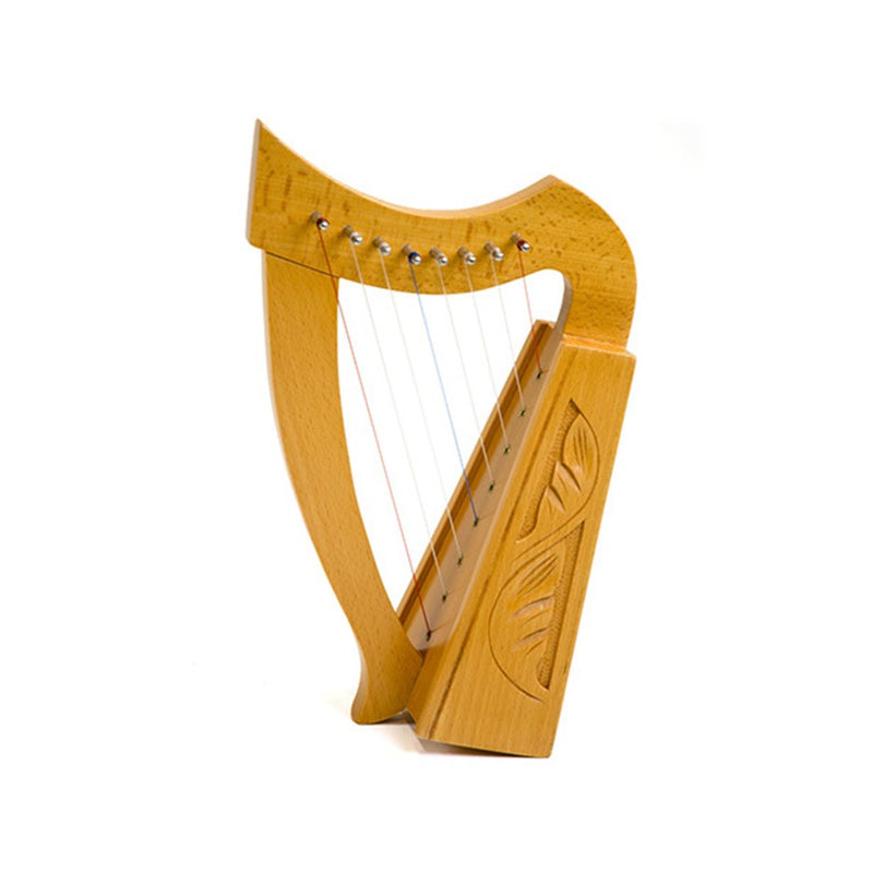 Diatonic Celtic Baby Harp, 8 String with Bag