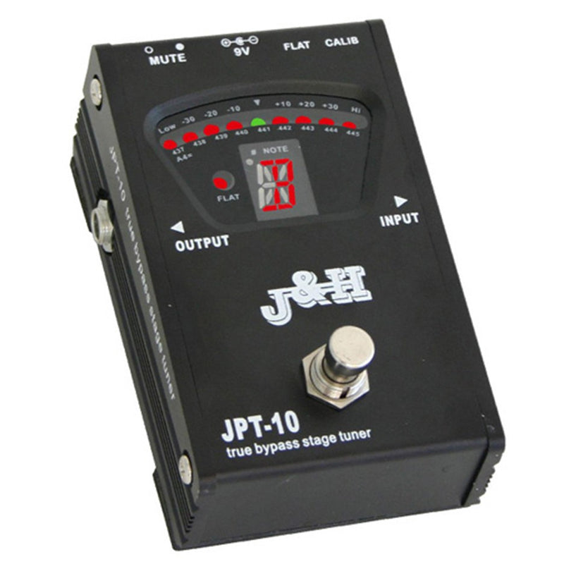 J & H JPT-10 Pedal Tuner w/ True Bypass