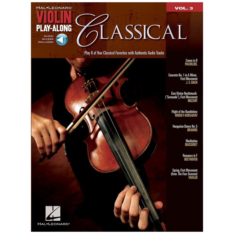 Classical Violin Play-Along w/ Audio Access - Volume 3