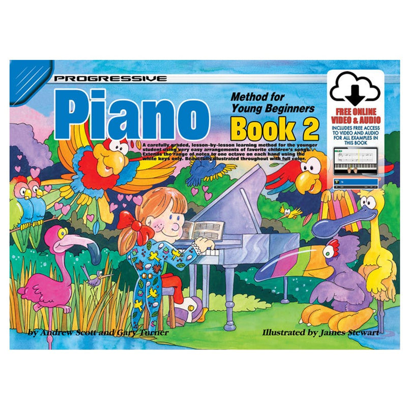 Progressive Piano Book 2 - Method For Young Beginners