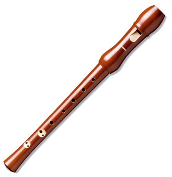 Hohner Musica Line Pearwood Soprano Recorder - Baroque Style