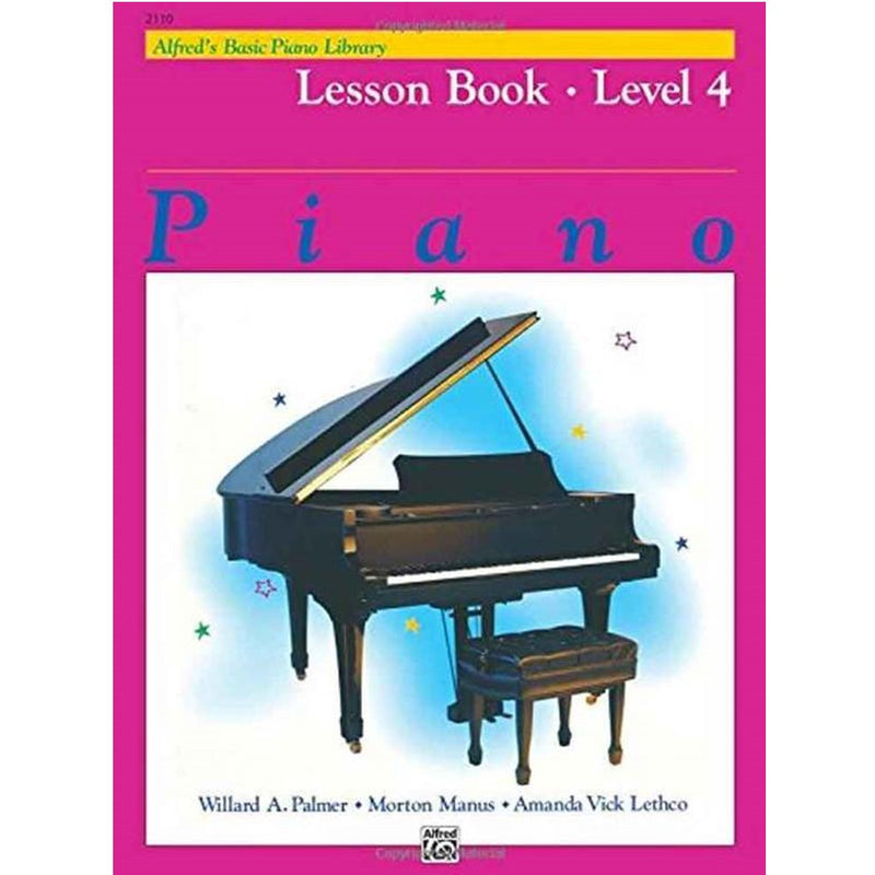 Alfred's Basic Piano Course - Lesson Book 4