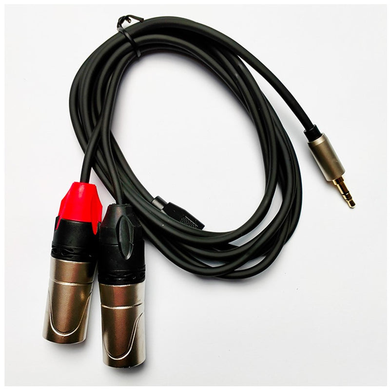 Leem AOT-10173 10ft Audio Cable (3.5mm Stereo Plug - 2 x XLR Male)