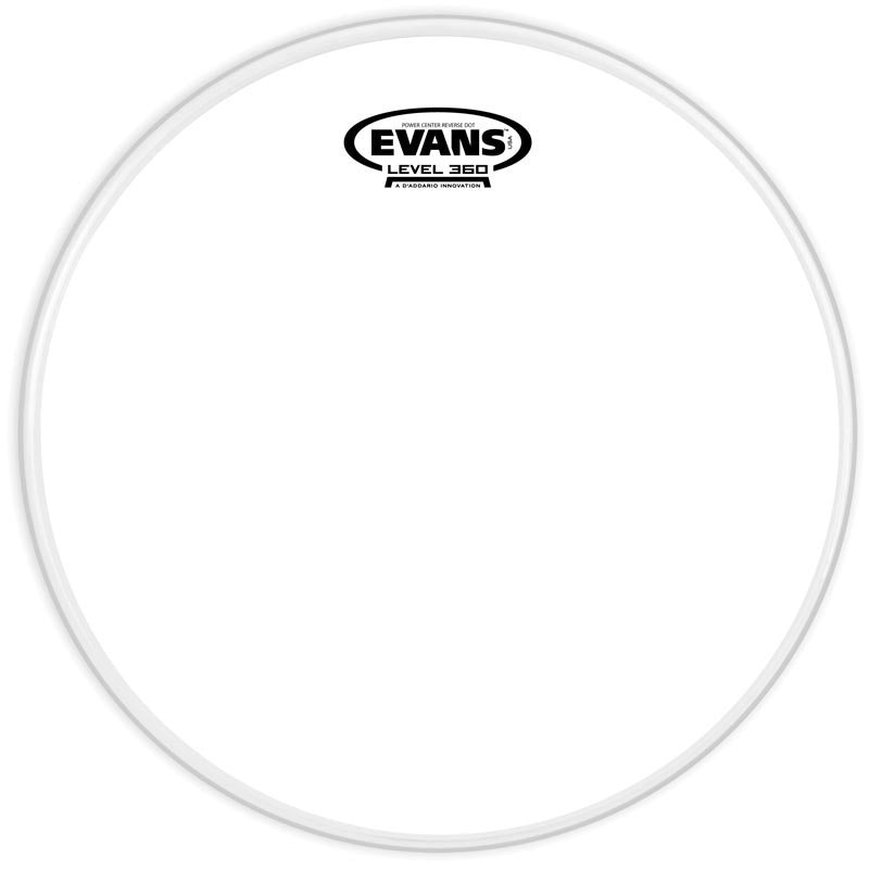 Evans Power Center Reverse Dot Drum Head -  14"