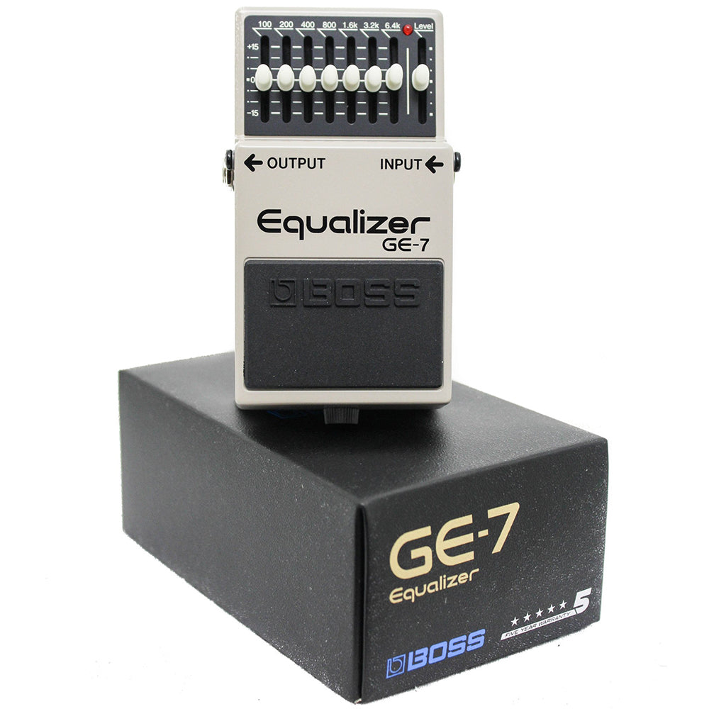 7 band eq pedal Boss GE-7 7 Band Graphic EQ Pedal