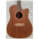 Cole Clark CCFL2EC-BLBL Fat Lady 2 All Blackwood Acoustic Guitar w/ pickup