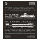 D'Addario ECG26 Chromes Set - Flat Wound, Medium, 13-56