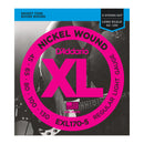D'Addario EXL170-5 Nickel Wound 5-String Bass, Light, 45-130, Long Scale