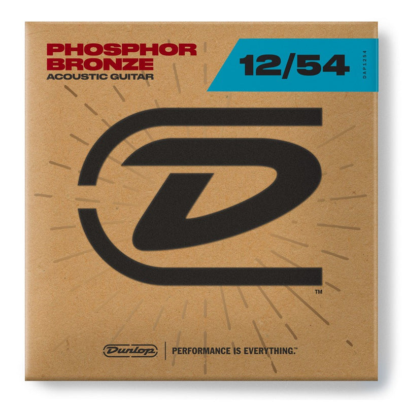 Dunlop Phosphor Bronze Acoustic Strings - 12-54