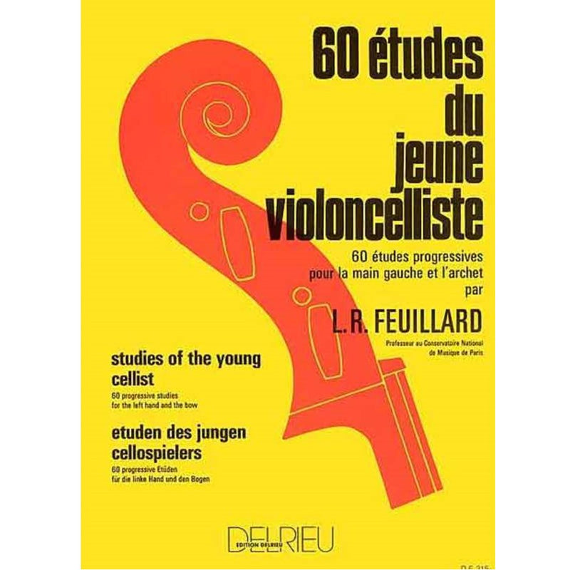 60 Studies of the Young Cellist - Feuillard