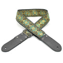 DSL JAC20-APR-BLUE Jacquard Weaving Guitar Strap (Vegan)