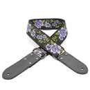 DSL JAC20-FG-PURPLE Jacquard Weaving Guitar Strap - 2" (FG-PURPLE)