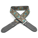 DSL JAC20-MERMAID-BLUE Jacquard Weaving Guitar Strap