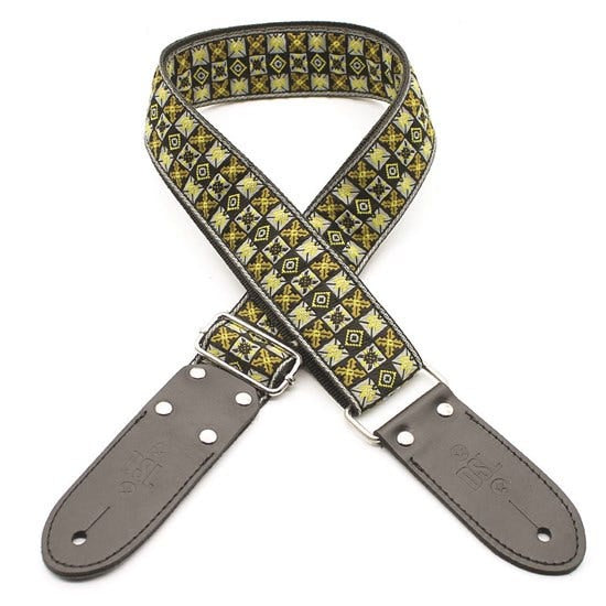 DSL JAC20 Wood Jacquard Weaving Guitar Strap