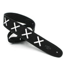 DSL DG25 Suede Guitar Strap - Black