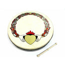 Waltons 18" Bodhran Pack - Claddagh Design