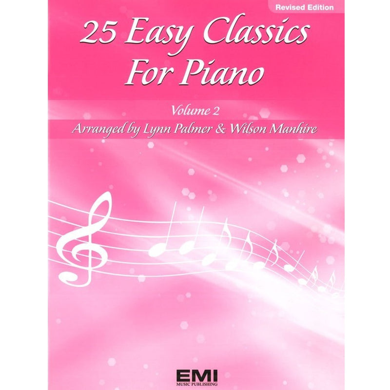 25 Easy Classics for Piano - Volume 2