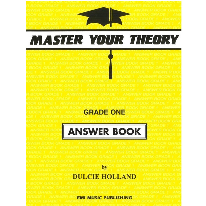 Master Your Theory (Answer Book) - Grade One