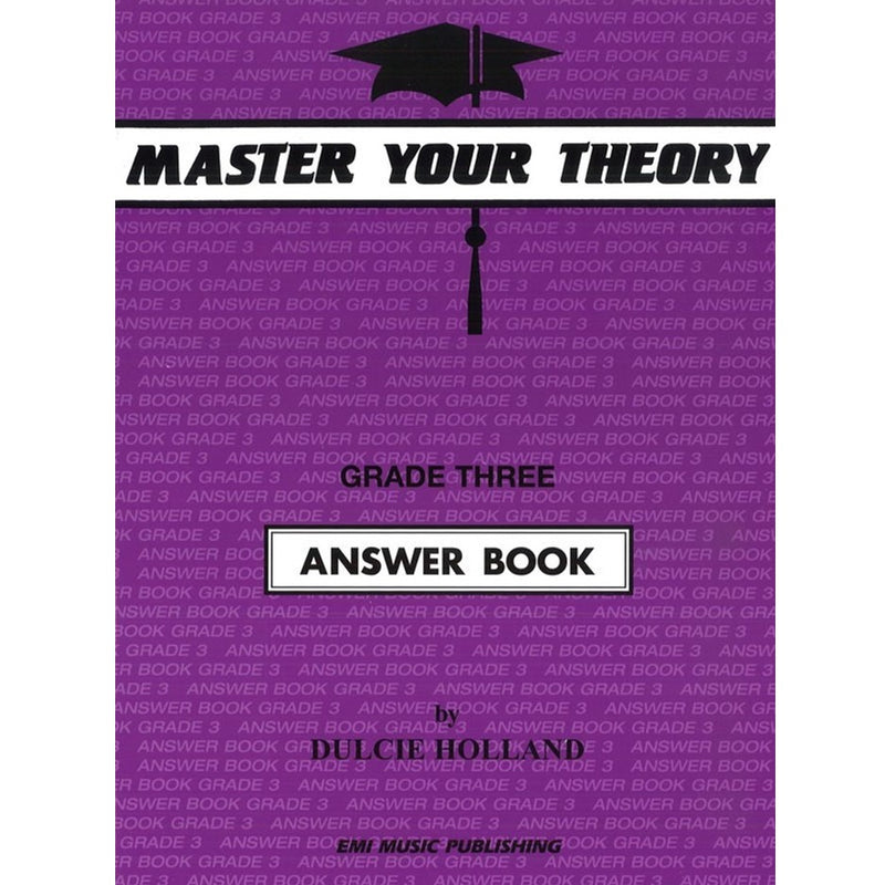Master Your Theory (Answer Book) - Grade Three