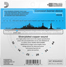 D'Addario EJ84L Gypsy Jazz Silver Plated Strings Light 10-44